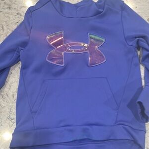 Under Armour Blue/purple  Sweatshirt with Vibrant Logo